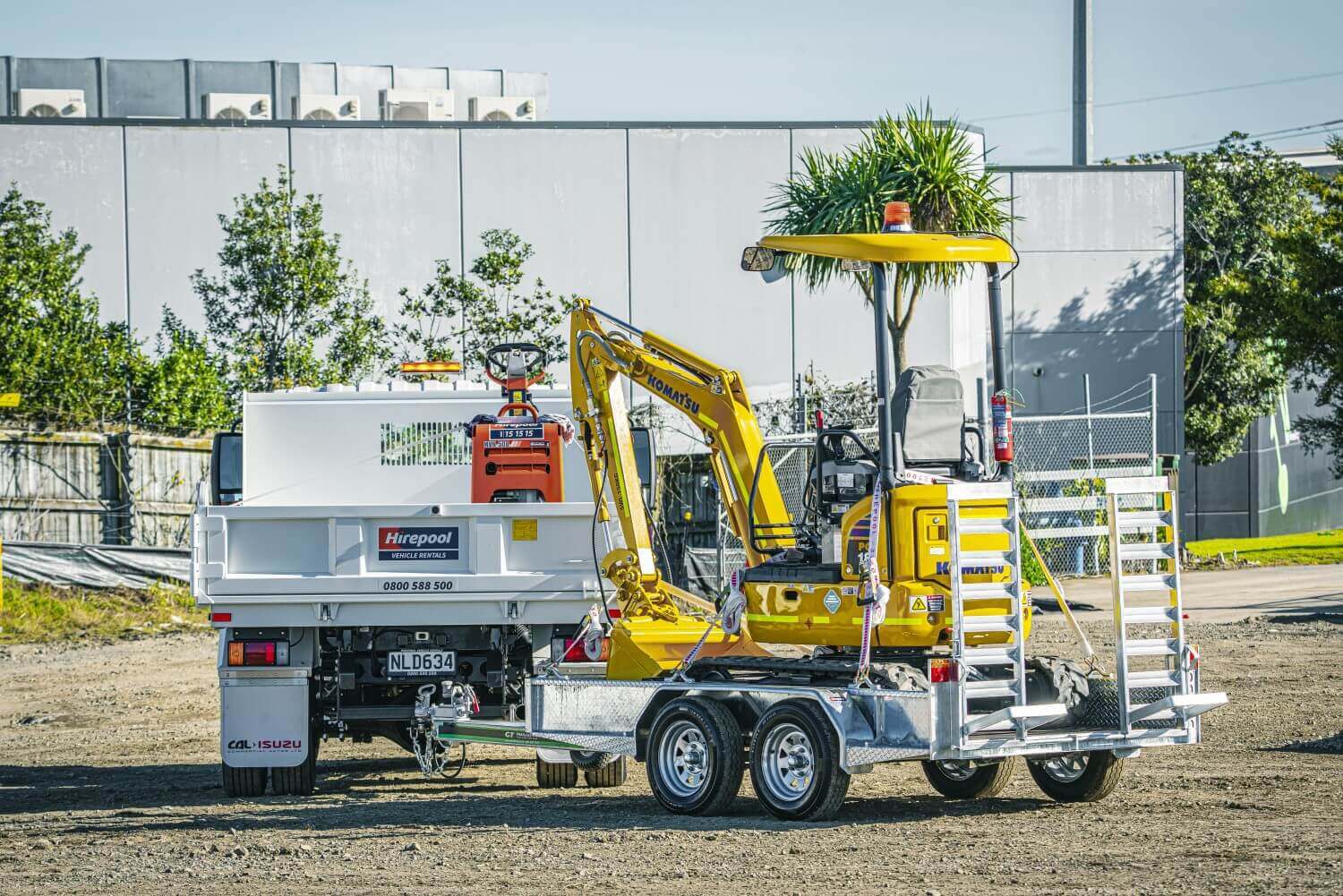 Hirepool heavy machinery